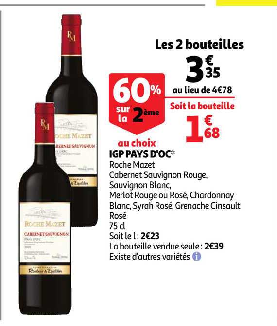 igp pays d'oc roche mazet