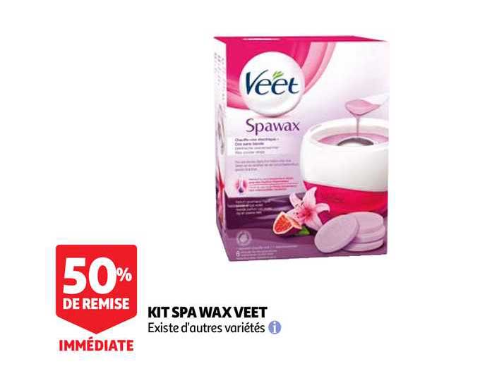 kit spa wax veet