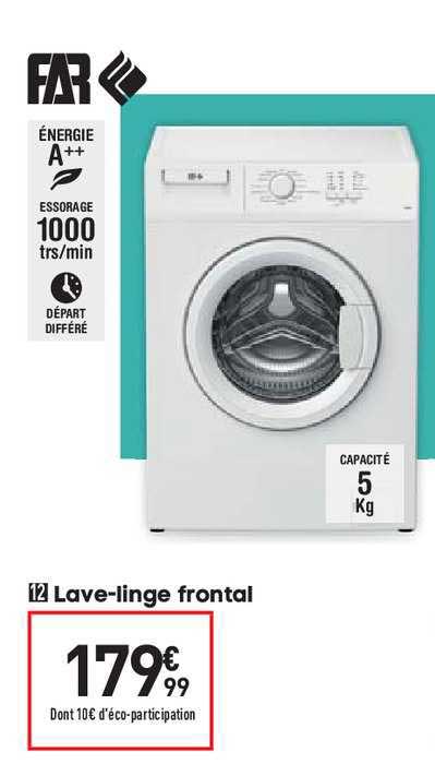 lave-linge frontal far