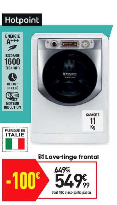 Lave-linge Frontal Hotpoint