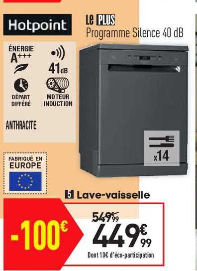lave-vaisselle hotpoint