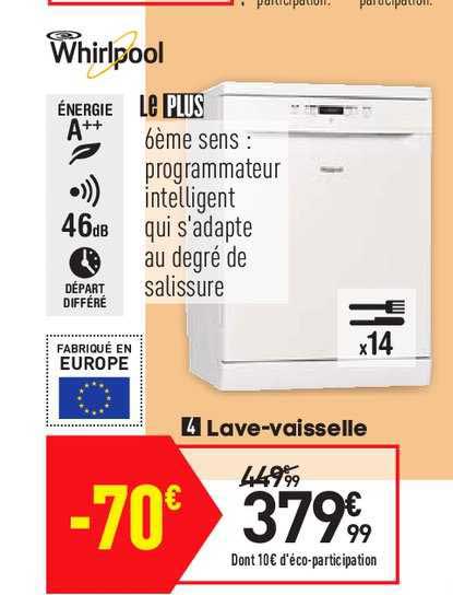 lave-vaisselle whirlpool