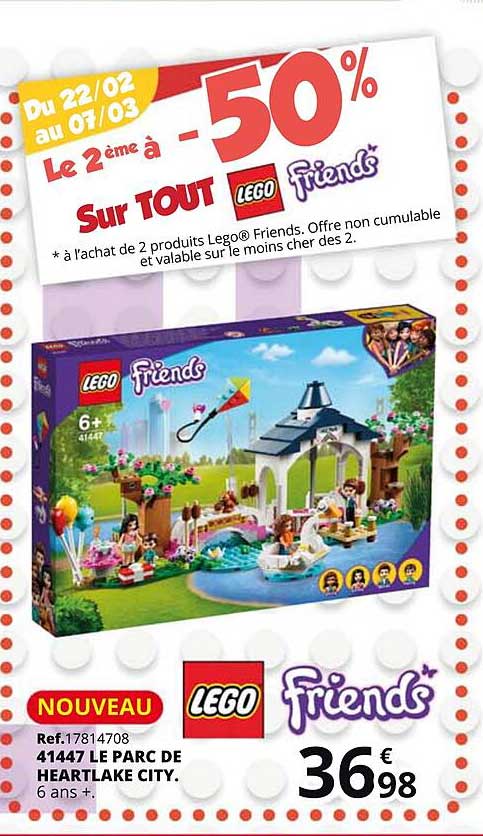 le parc de heartlake city lego friends