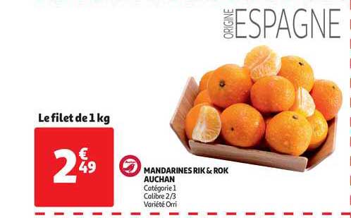 mandarines rik & rok