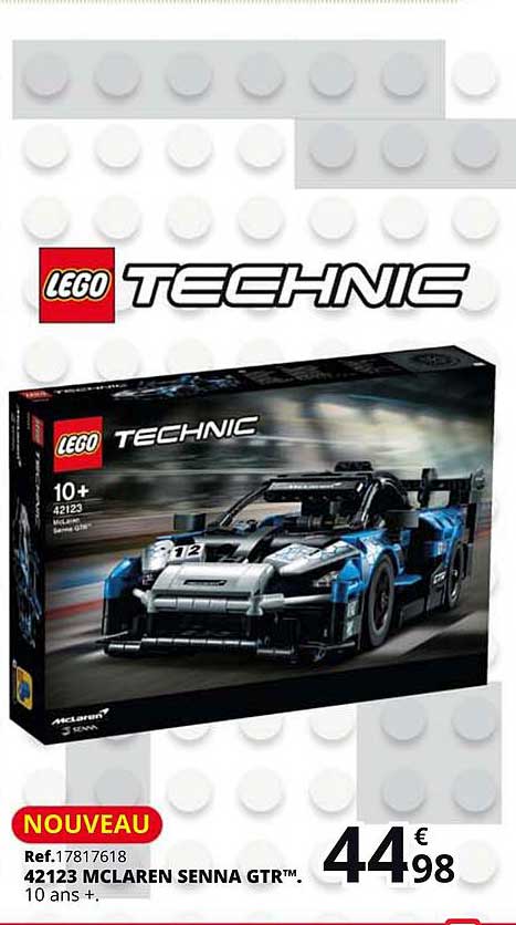 Mclaren Senna Gtr Lego Technic