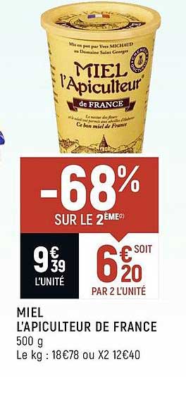 Miel L'apiculteur De France