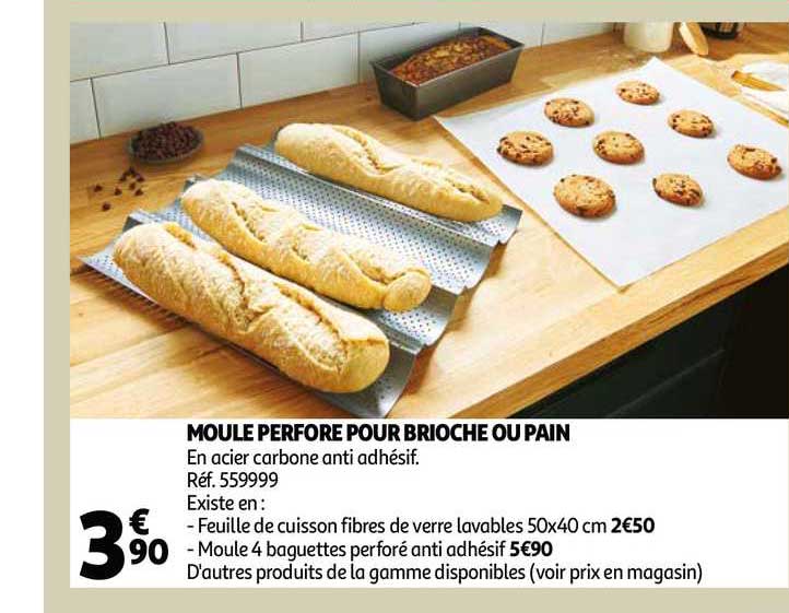 Moule Perforé Brioche Ou Pain