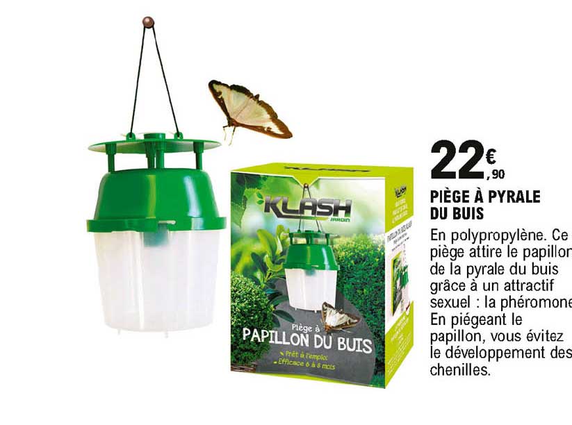 piège à pyrale du buis klash