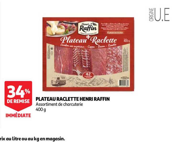 plateau raclette henri raffin