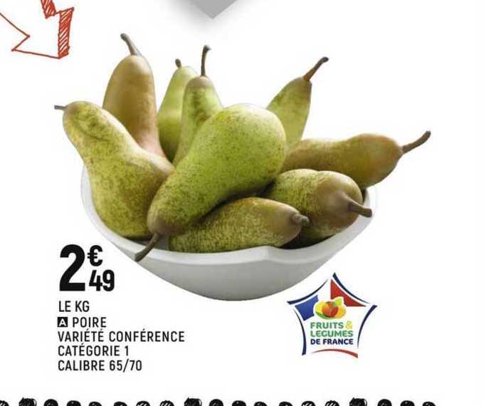 poire variété conférence