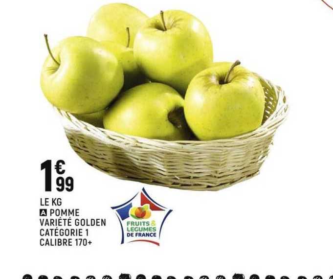 Pomme Variété Golden