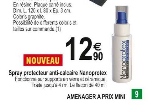 Spray Protecteur Anti-calcaire Nanoprotex