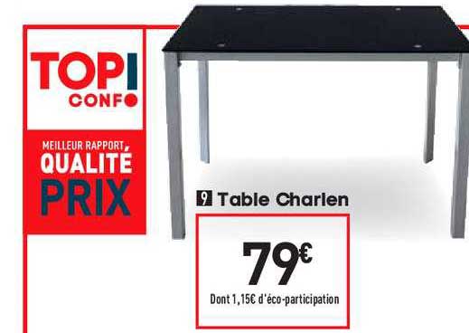 Table Charlen
