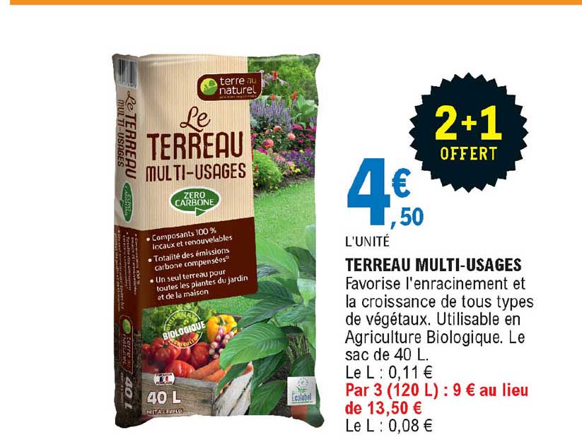 terreau multi-usages