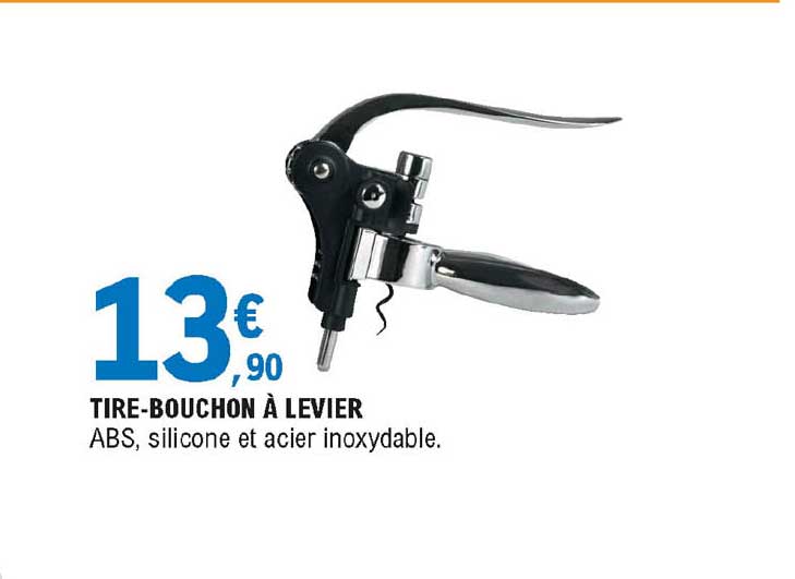 tire-bouchon à levier