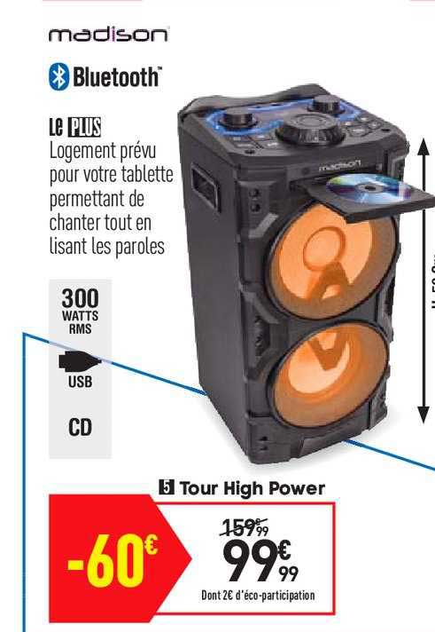 tour high power madison