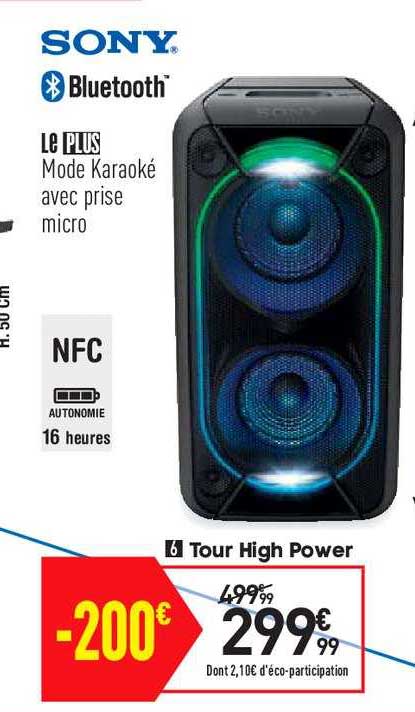 tour high power sony