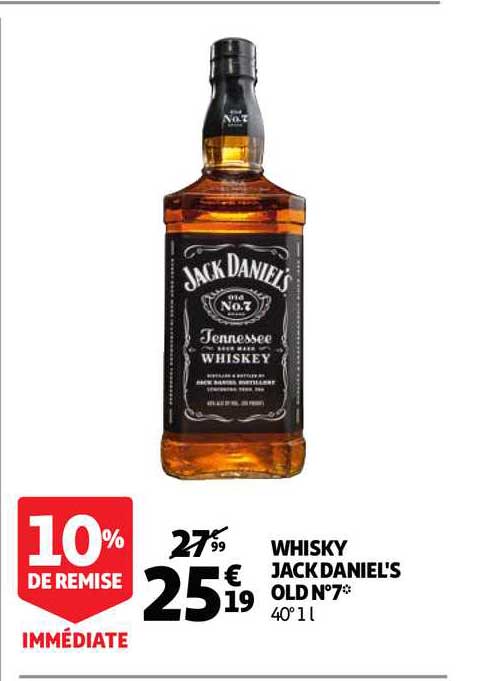 whisky jack daniel's old n°7