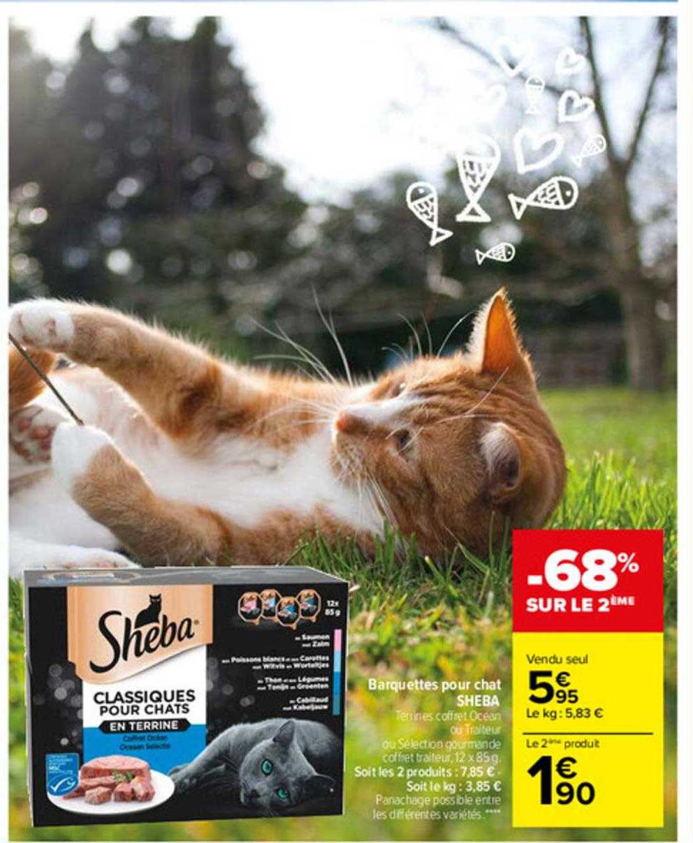 Barquettes Pour Chat Sheba