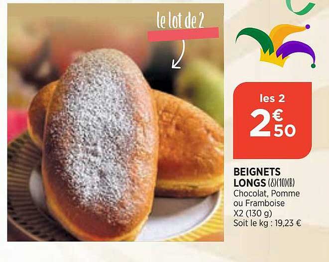 beignets longs