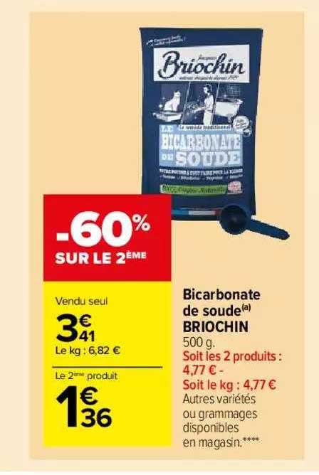 Bicarbonate De Soude Briochin