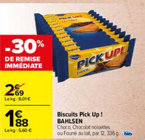 biscuits pick up ! bahlsen