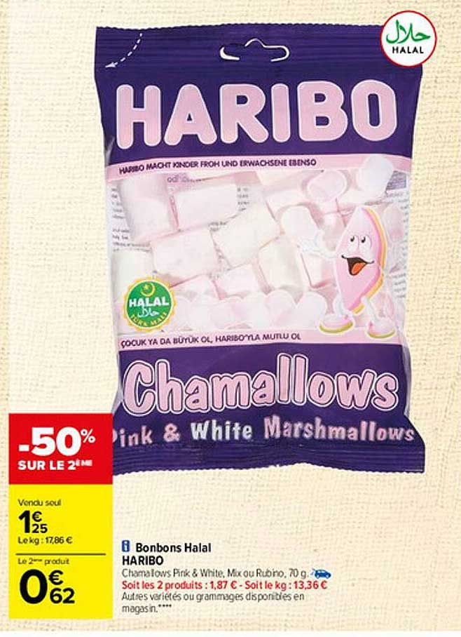 Bonbons Halal Haribo