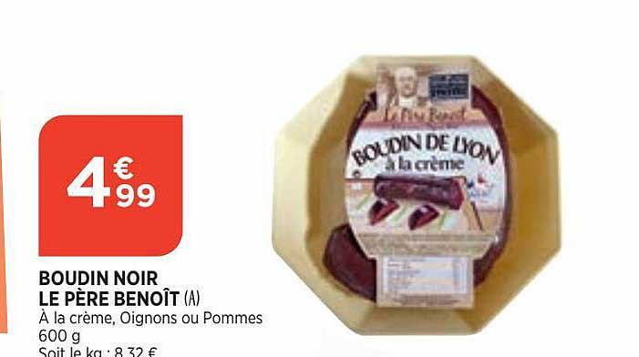 Boudin Noir Le Père Benoît