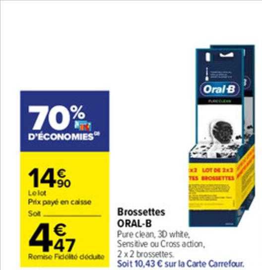 brossettes oral-b