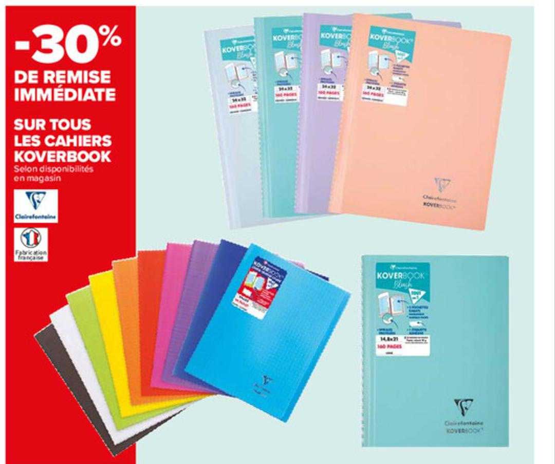 Cahiers Koverbook Clairefontaine