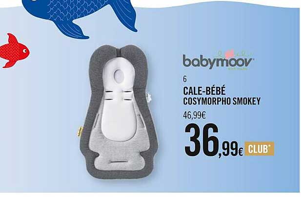 cale-bébé cosymorpho smokey babymoov