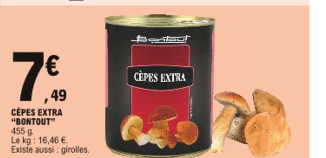 cèpes extra bontout