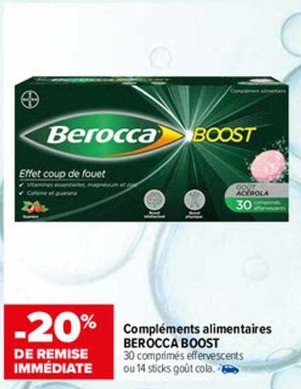 compléments alimentaires berocca boost