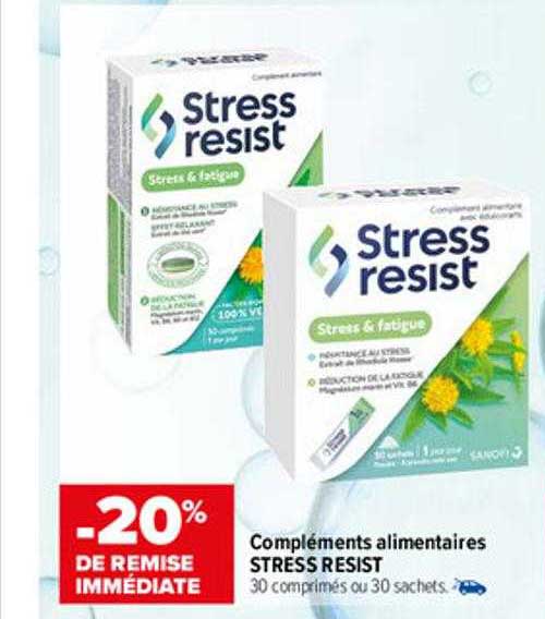 compléments alimentaires stress resist