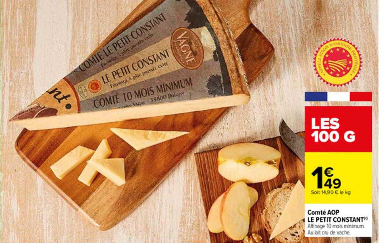 comté aop le petit constant