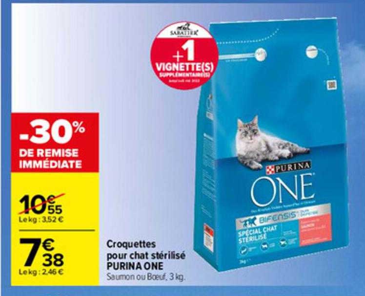 Croquettes Pour Chat Stérilisé Purina One