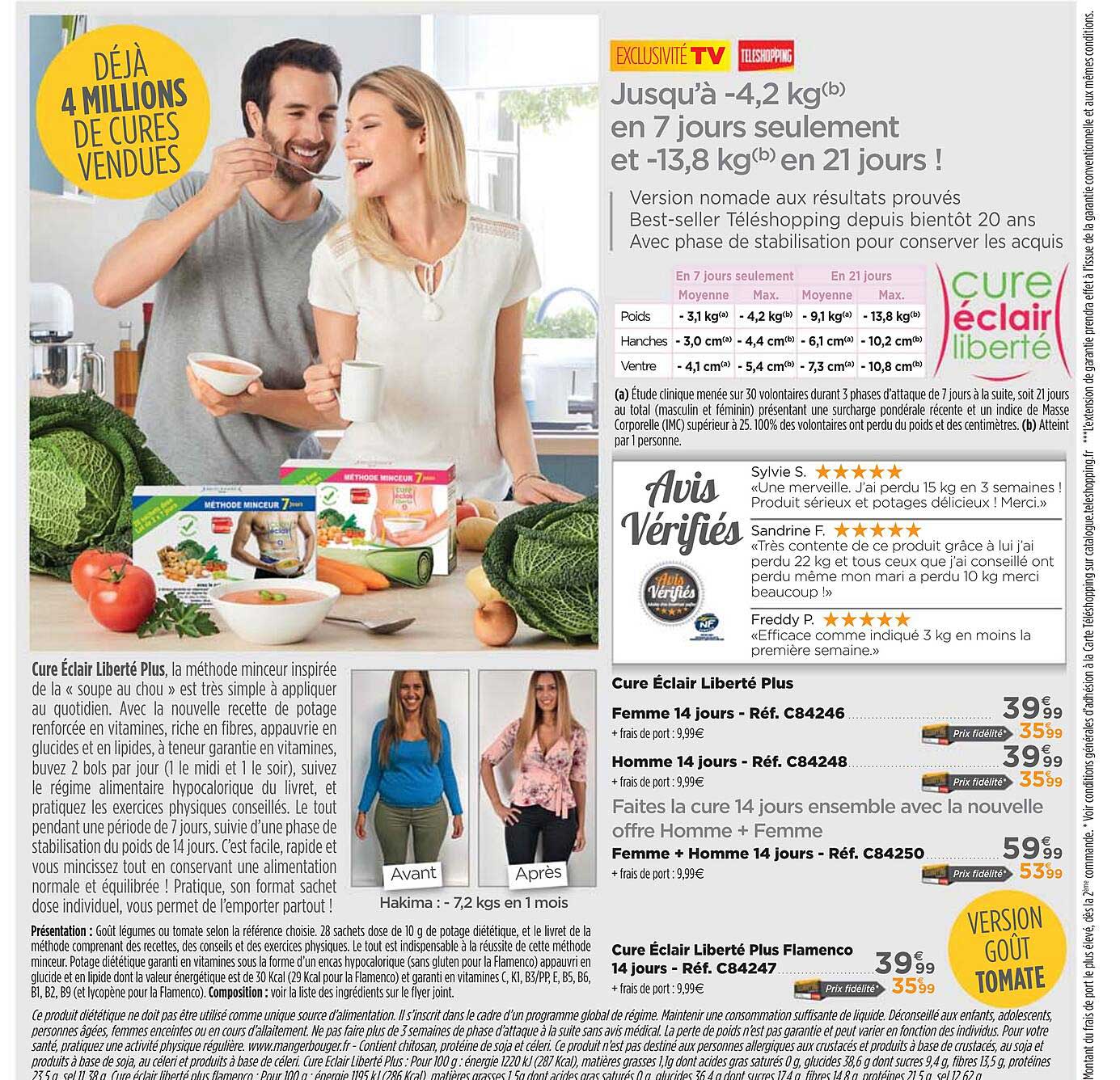 cure éclair liberté plus