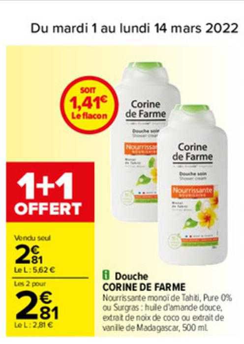 douche corine de farme