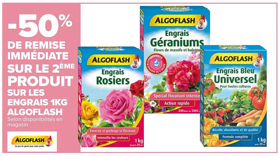 engrais 1kg algoflash