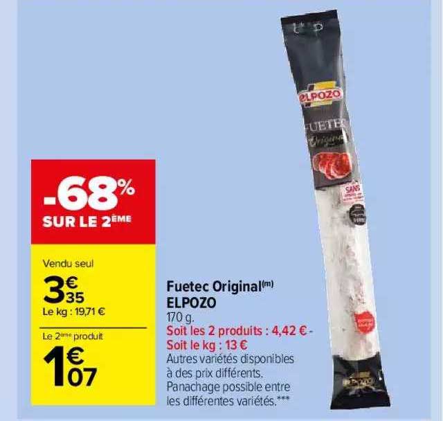 Fuetec Original Elpozo