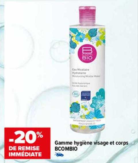 Gamme Hygiène Visage Et Corps Bcombio