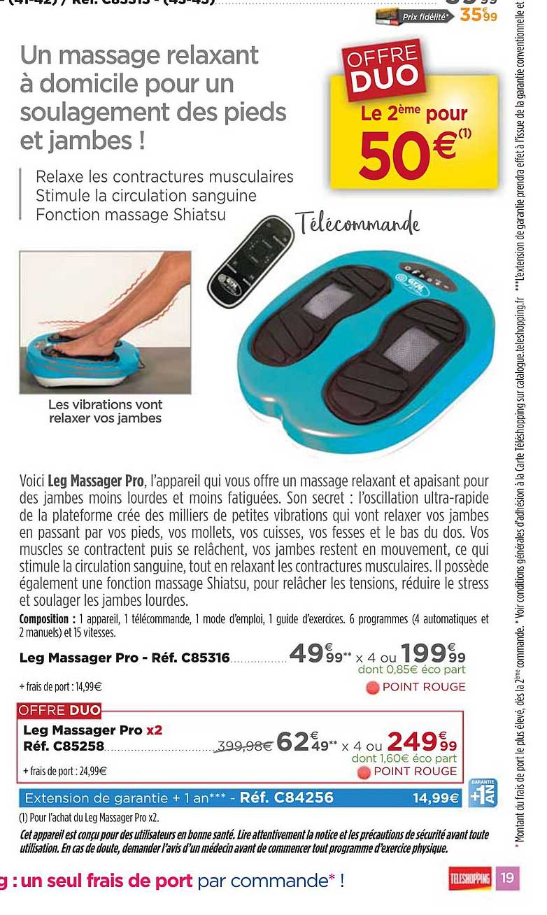 leg massager pro