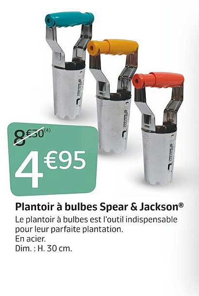plantoir à bulbes spear & jackson