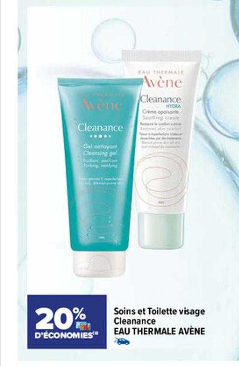 soins et toilette visage cleanance