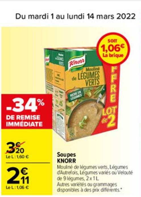 Soupes Knorr