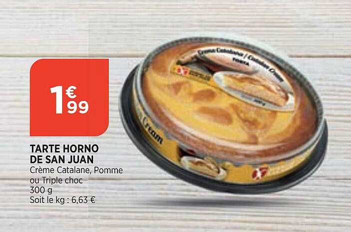 tarte horno de san juan