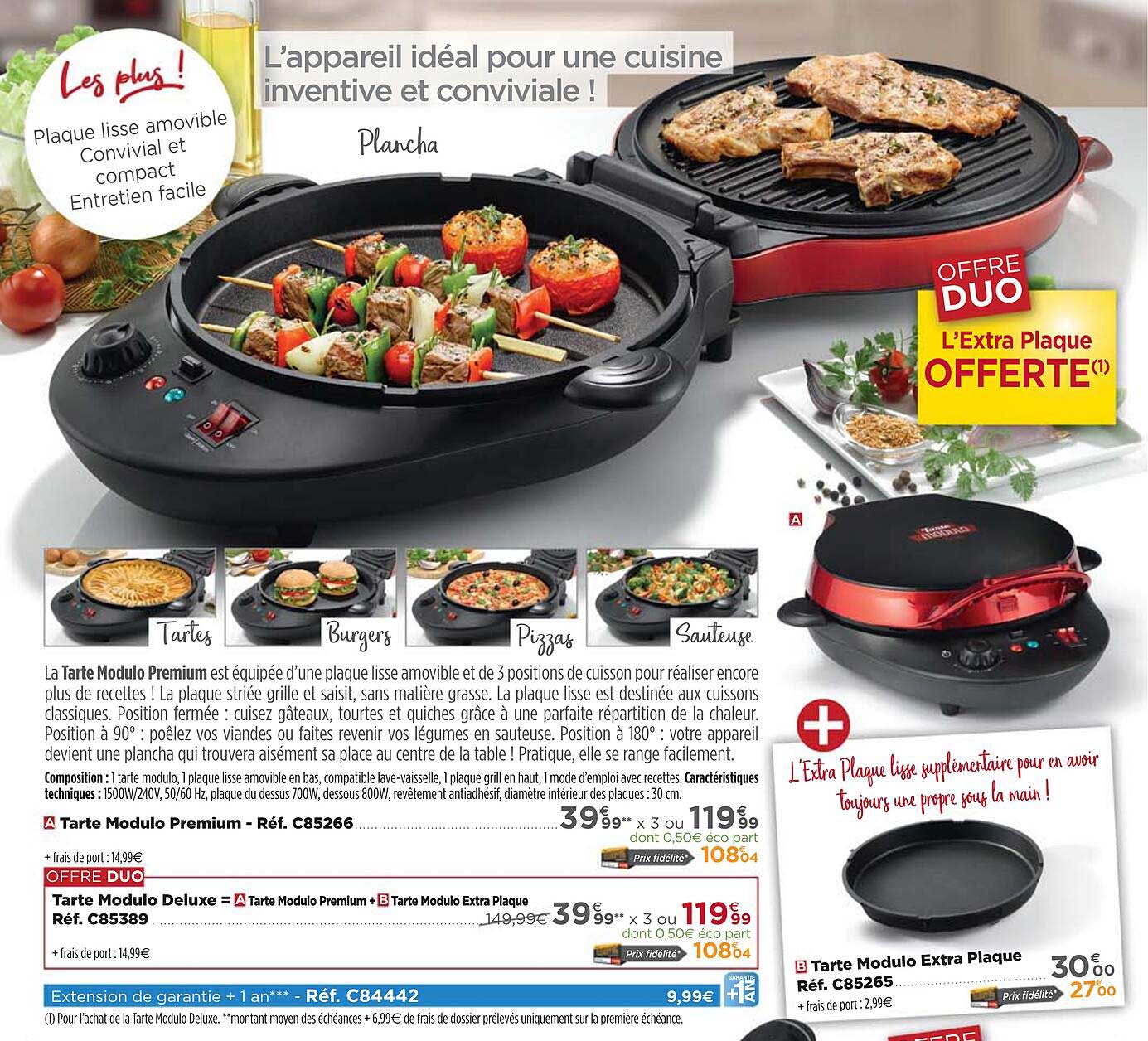 Tarte Modulo Premium