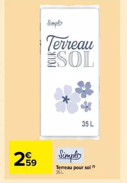 Terreau Pour Sol Simpl