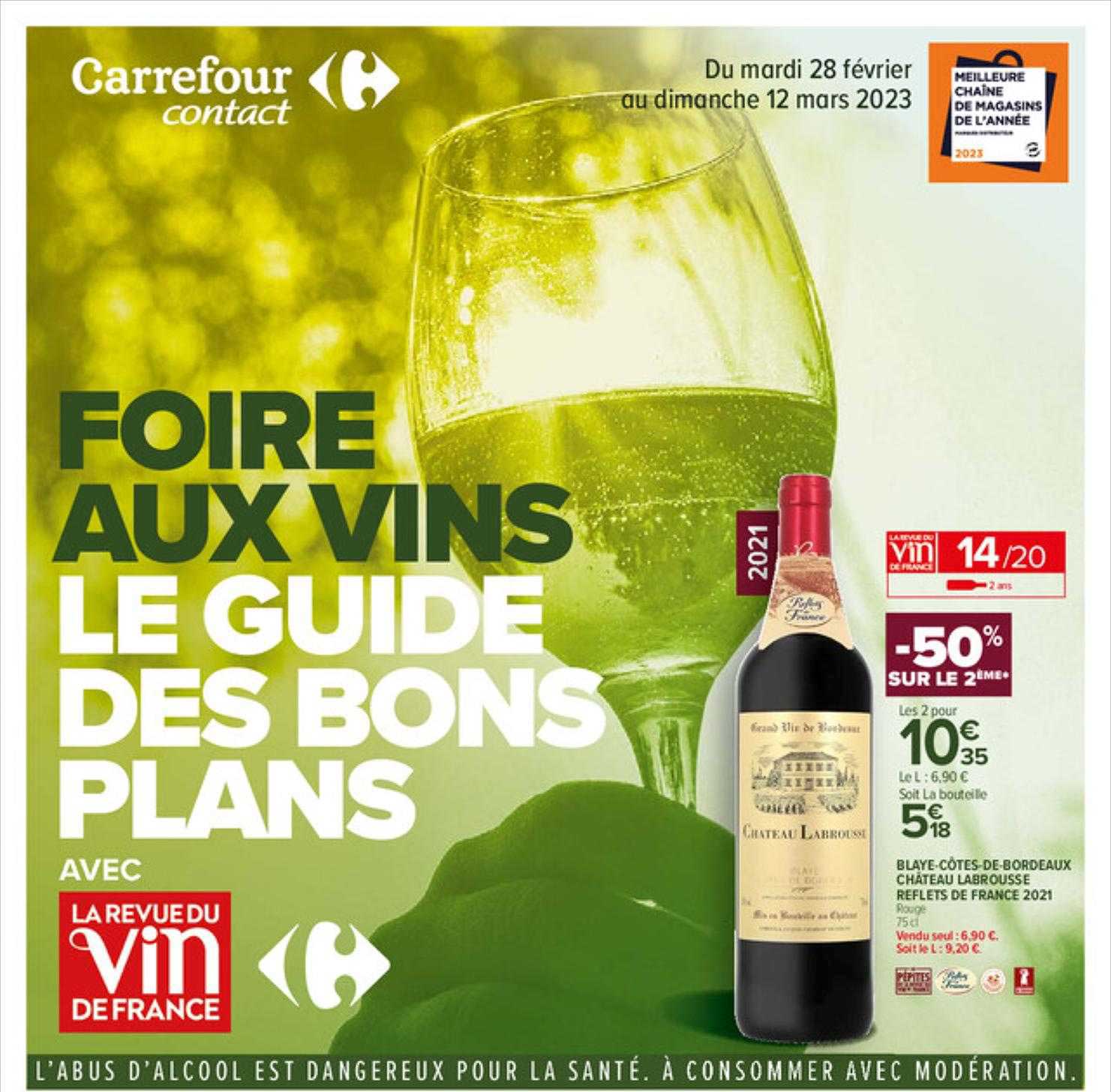 blaye-côtes-de-bordeaux château labrousse reflets de france 2021