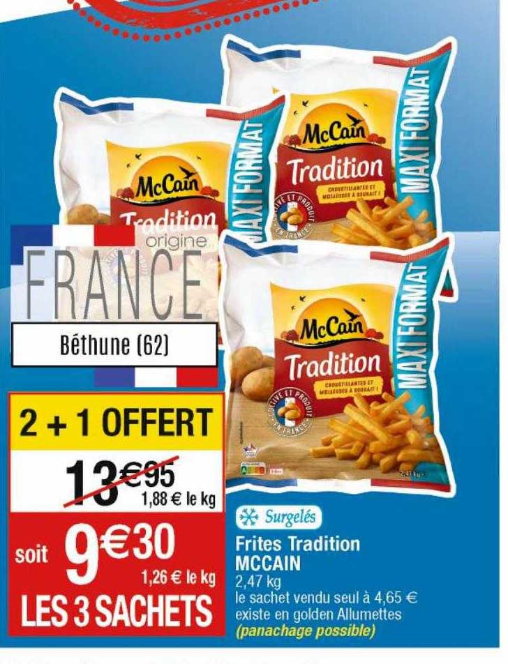 frites tradition mc cain